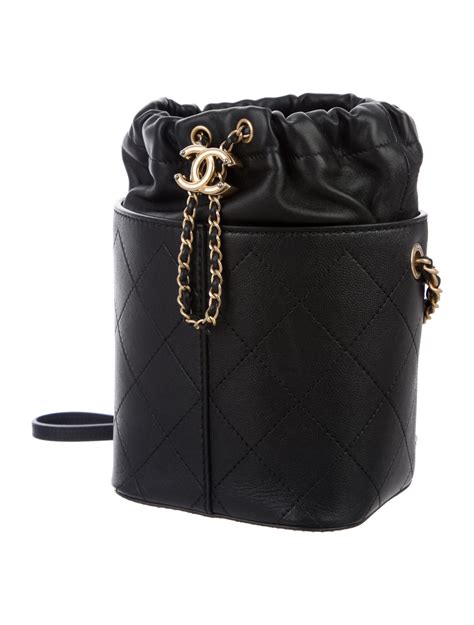 chanel bucket bag black|realreal chanel bucket bag.